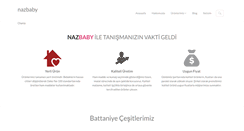 Desktop Screenshot of nazbaby.com