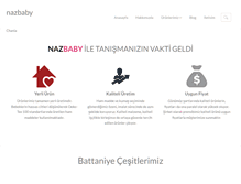 Tablet Screenshot of nazbaby.com